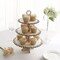 NATURAL 16" Wooden 3 Tier Cupcake Dessert DISPLAY STAND
